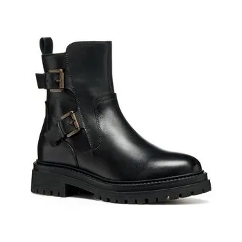 Dámské kozačky Polokozačky Geox D Iridea D36HRC 00043 C9999 Černá 35