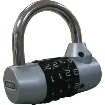 Visací zámek Ne Kódový visací zámek, Ocel, Zamak Vnitřní, venkovní 7mm třmen