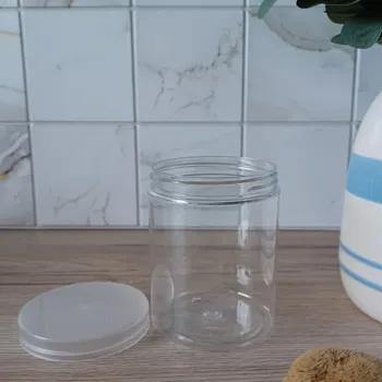 Transparentní kelímek 300 ml s víčkem od DomaLEP.cz