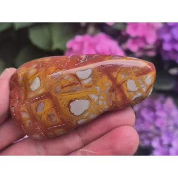 Přírodní kámen Jaspis Noreena troml přírodní kámen 132g Austrálie