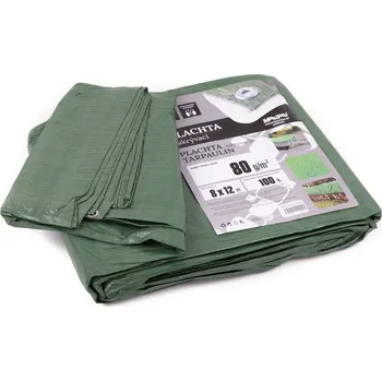 Krycí plachta MasiPro Plachta 80g ZELENÁ 8x12m