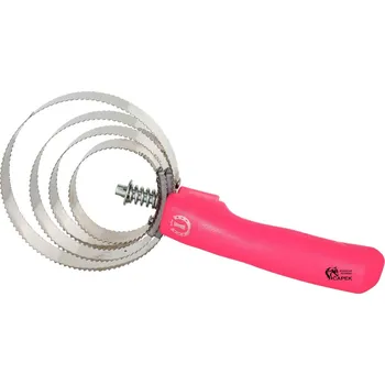 Čištění pro koně Spirálové hřbílko Imperial Riding -SPRING- - Jade