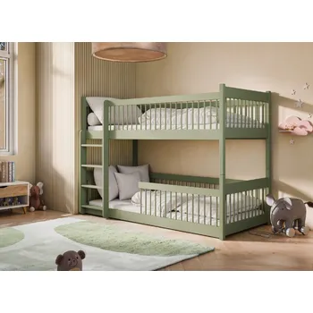 Postel Legno Dětská patrová postel Boston olivová Rozměr (cm): 80x180