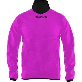 Moto bunda Pánská nepromokavá bunda Givova Rain Jacket Fuxia S