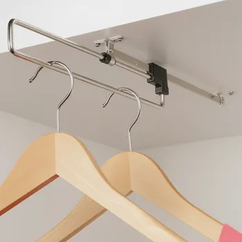 Věšák Interex Výsuvný věšák EKKA / Lesklý chrom 300 mm