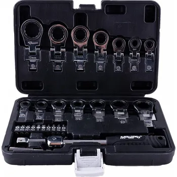 Klíč MasiPro Klíče ráčnové výměnné, bity, 27ks