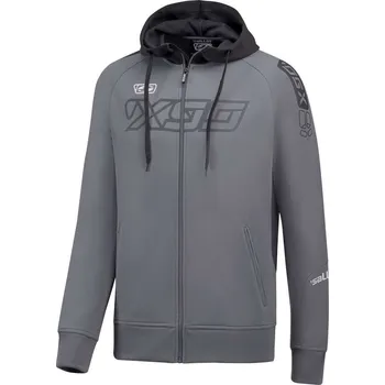 saller mikina s kapucí ICON BARVA: 557 šedá-antracit, Velikost: S