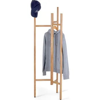 Věšák 384749 - Tchibo - Věšák na šaty - barva: hnědá