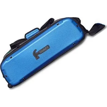 Taška na bowlingovou kouli TAŠKA NA 3 KOULE TOTE CARBON SKOŘEPINOVÁ MODRÁ