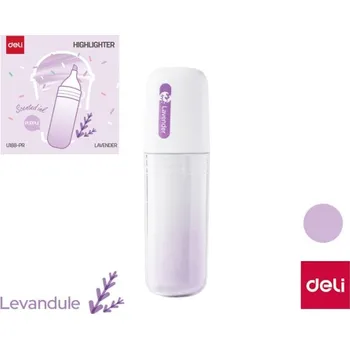 Zvýrazňovač Zvýrazňovač s vůní DELI EU188-PR pastel fialový