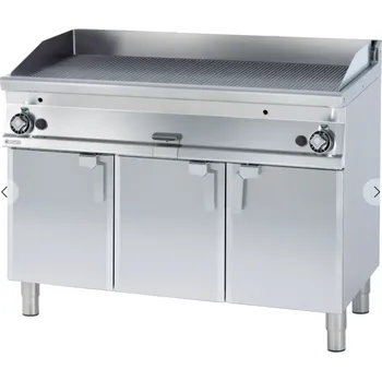 Kuchyňský gril Plynová grilovací deska rýhovaná FTR-712G RM GASTRO