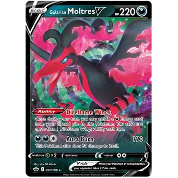 Sběratelská karetní hra Pokémon TCG Galarian Moltres V 097/198
