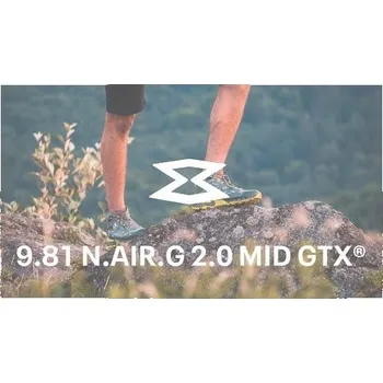 Dámská sportovní obuv Dámské turistické boty Garmont 9.81 N Air G 2.0 Mid GTX - black/red