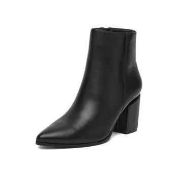 Dámské kozačky Polokozačky DeeZee 2401 Černá 40