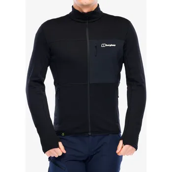 Pánská bunda Fleece mikina Berghaus Ridge-Hiker Jacket - black/black