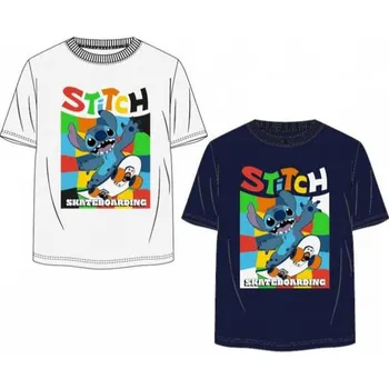 Chlapecké tričko Setino Chlapecké tričko Stitch - bílé Velikost - děti: 116