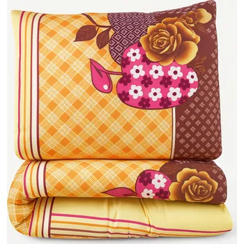 přikrývka SET Přikrývka a polštář, jablíčka s květy