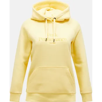 Dámská mikina MIKINA PEAK PERFORMANCE W ORIGINAL HOOD MELLOW YELLOW