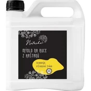 Mýdlo Natasha Mýdlo na ruce z kaštanů Rozmarýn a Citronová tráva 3 l