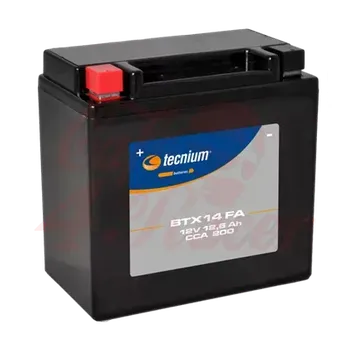 Motobaterie Tecnium Bezúdržbová baterie aktivovaná z výroby - BTX14