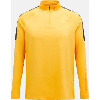 Pánská mikina MIKINA PEAK PERFORMANCE M HALF ZIP BASELAYER BLAZING ORANGE