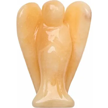 Jadeit žlutý anděl strážný XL - cca 5 cm