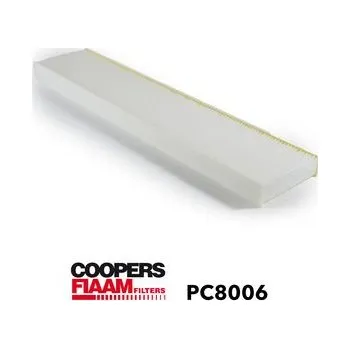 Klimatizace automobilu Filtr, vzduch v interiéru CoopersFiaam PC8006