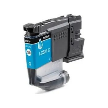 Brother LC521C - Azurová - originální - inkoustová cartridge - pro Br (LC521C)