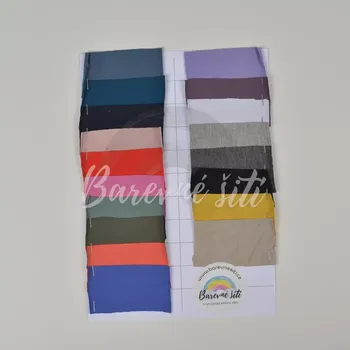 Vzorník Bambusový úplet (E) (Měkké a hebké bambusové úplety)