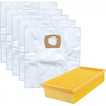 Sáček do vysavače Filtr a sáčky pro vysavač KARCHER 6.904-367.0 kompatibilní 1+5ks sada