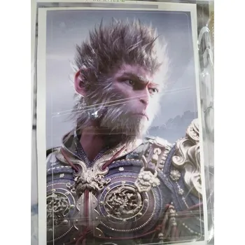 Obal na herní konzoli Polep na konzoli PS5 SLIM diskovou verzi Black Myth Wukong (PS5)