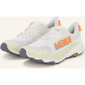 Dámské tenisky Hoka Dámské Trailové Boty Speedgoat 6, bílá / režná / neonově...