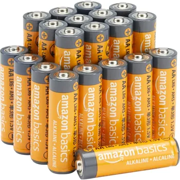 Článková baterie Alkalické baterie Amazon Basics AA – 20 kusů 1,5 V