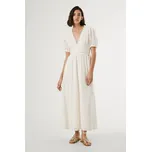 Pepe Jeans Dámské šaty OPRAH DRESS Barva: béžová, Velikost: M