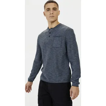 Pánský svetr SVETR CAMEL ACTIVE PULLOVER 1/1 ARM ELEMENTAL BLUE