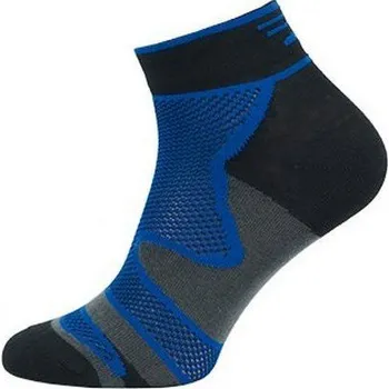 Pánské ponožky Běžecké ponožky NOVIA | POWER modré 28-29