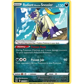 Karetní hra Pokémon TCG Radiant Hisuian Sneasler 123/196