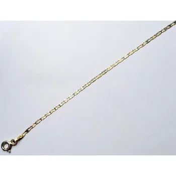 Náramek Zlatý 585/1000 náramek vícebarevný žiletky 1080