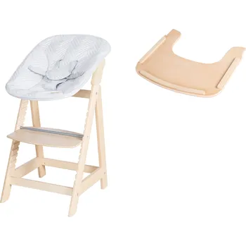 roba Dětská jídelní židlička 2 v 1 "Born Up Zickzack" s pultíkem