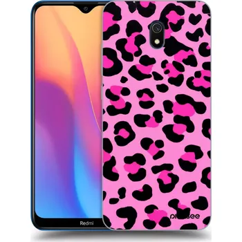 Pouzdro na mobilní telefon Picasee silikonový průhledný obal pro Xiaomi Redmi 8A - Pink Tiger