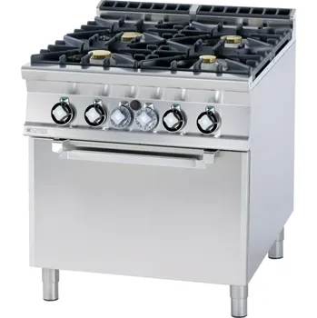 Sporák Sporák plynový se statickou plynovou troubou CF4-98G RM GASTRO