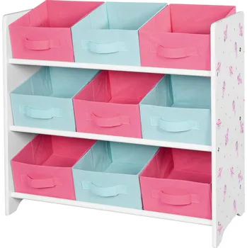 Úložný box LIVARNO home Dětský úložný regál (světle růžová)