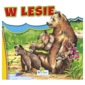 První čtění W lesie - Misie. Książeczka harmonijka - praca zbiorowa