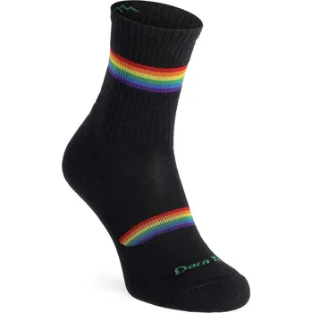 Pánské ponožky Ponožky Darn Tough Prism Micro Crew Lightweight with Cushion - black