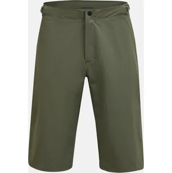 Pánské kraťasy ŠORTKY PEAK PERFORMANCE M TRAIL SHORTS PINE NEEDLE