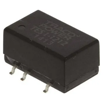 Měnič napětí DC-DC převodník 1W, výstup: 12V dc 85mA 1.5kV dc, Vin 10,8 → 13,2 V DC