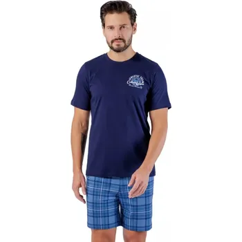 Pánské pyžamo Hotberg Pánské pyžamo MICHAL - navy Velikost: M