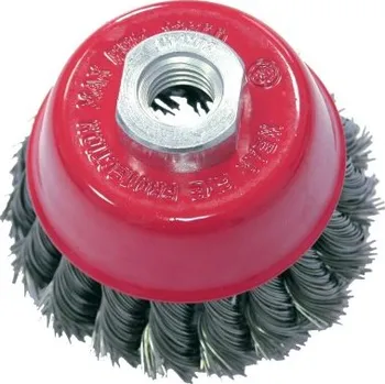 Brusný kotouč Kartáč hrnkový, copy, Ø 80 mm, PROLINE