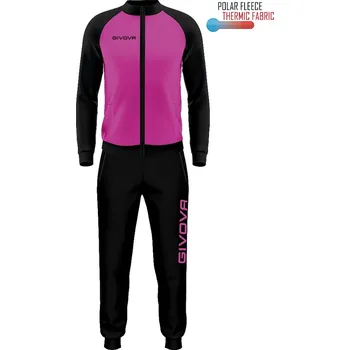 Moto kalhoty Sportovní souprava GIVOVA Cuba Fuchsia-Black 3XL