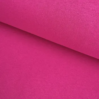 Teplákovina počesaná - Růžová cyklámenová tmavá